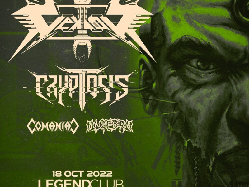 VEKTOR + Cryptosis + Comaniac +&nbsp;Algebra