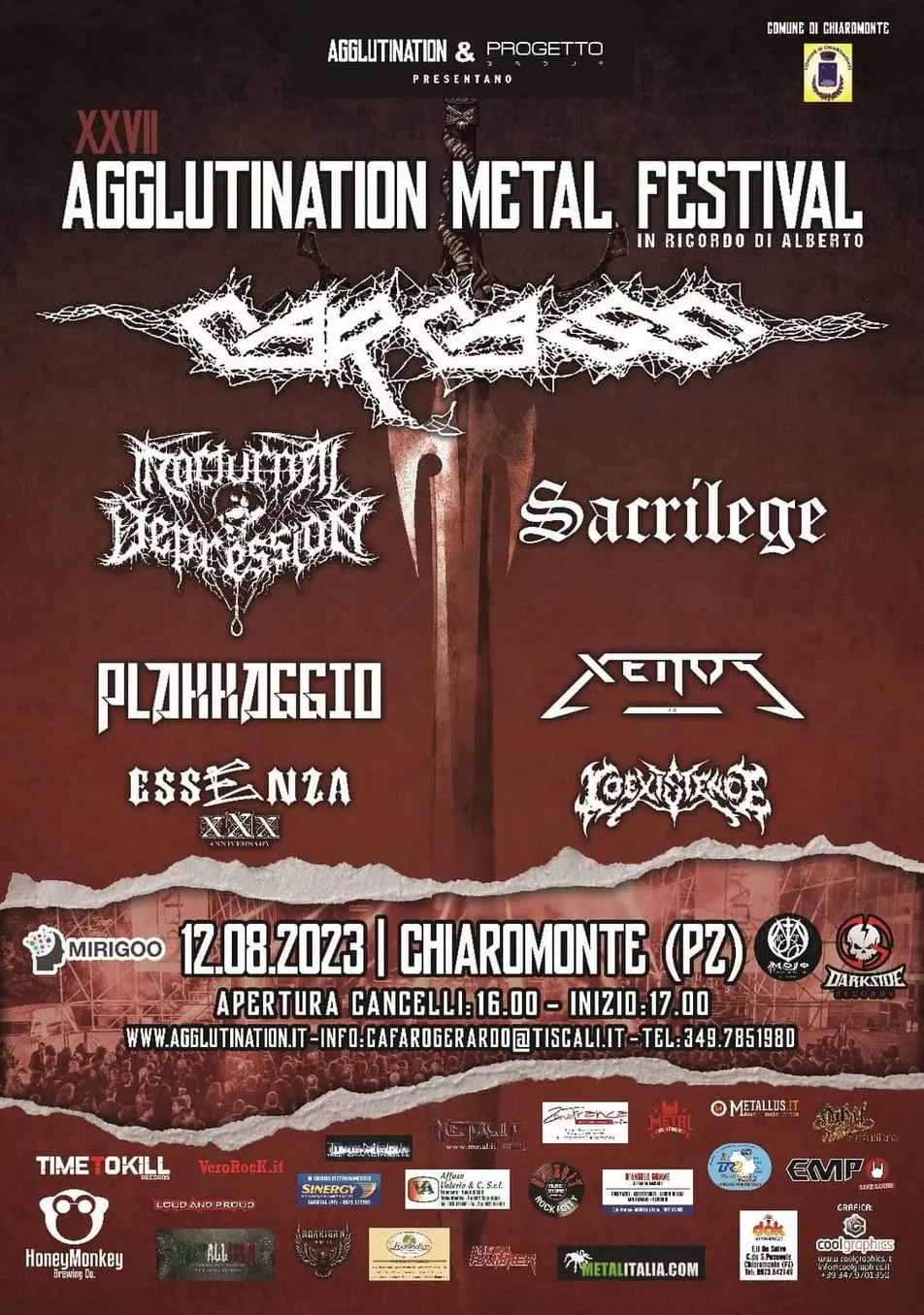 XXVII AGGLUTINATION METAL&nbsp;FESTIVAL