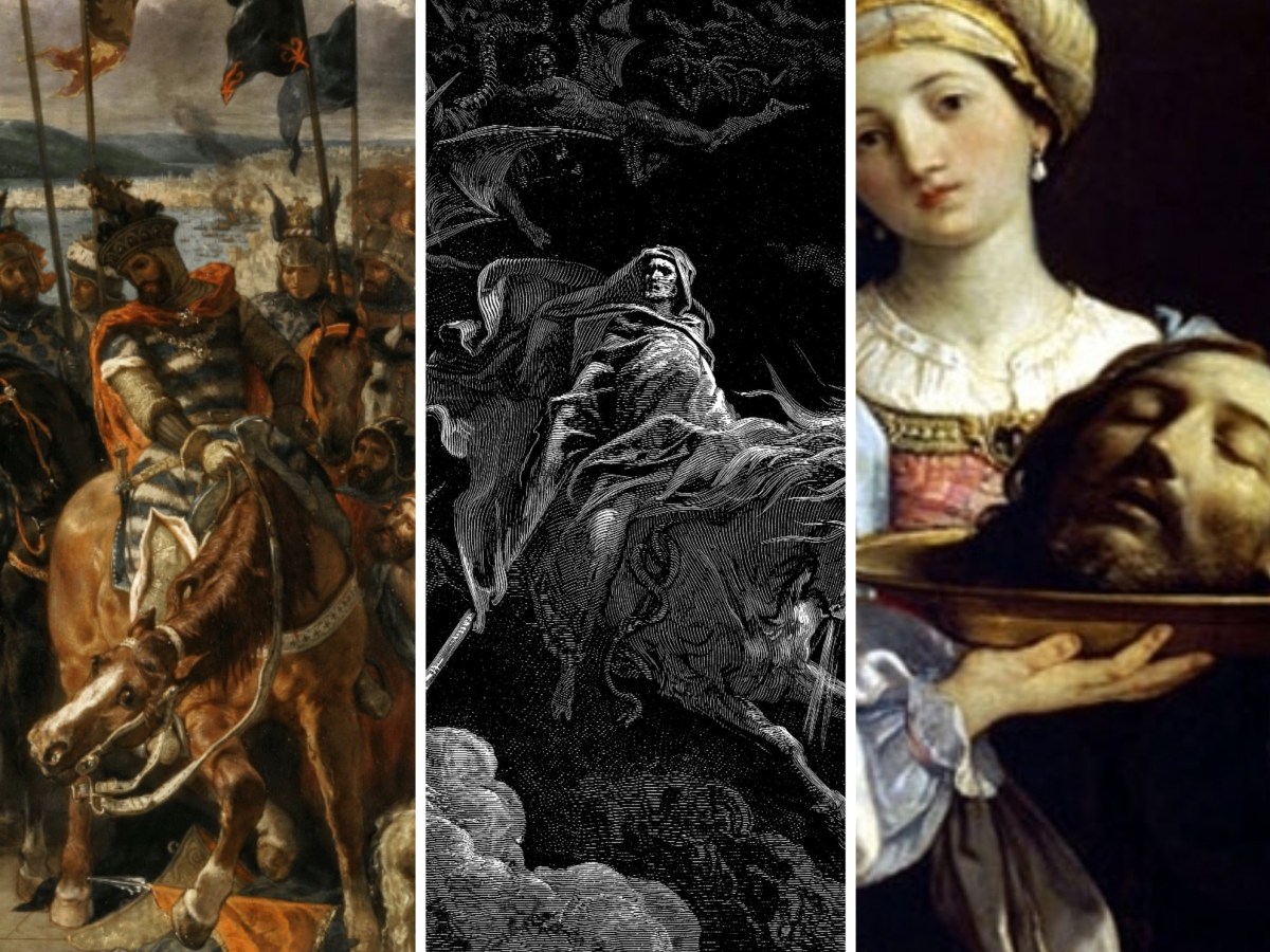 Metal su tela: le cover che ritraggono dipinti&nbsp;classici