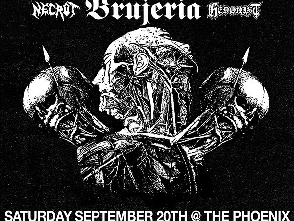 CARCASS + Brujeria + Necrot +&nbsp;Hedonist