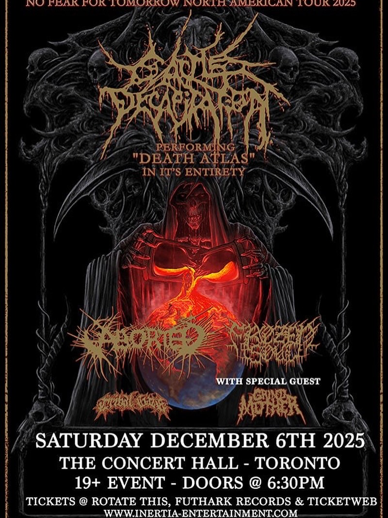 No Fear for Tomorrow North American tour&nbsp;2025